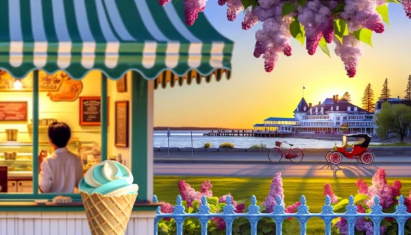 best ice cream Mackinac Island