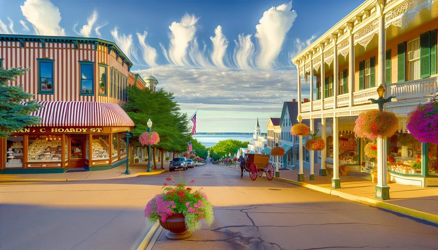 Mackinac Island chocolate shops