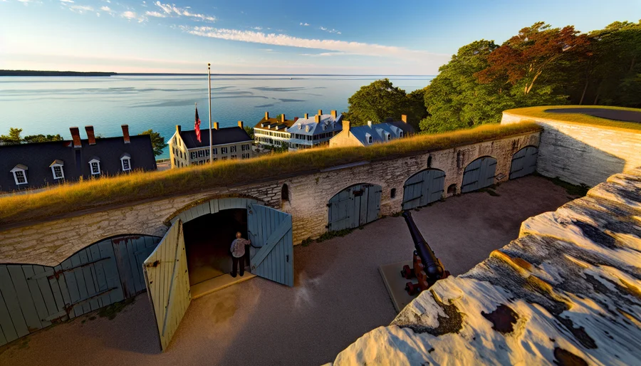 Mackinac Island forts