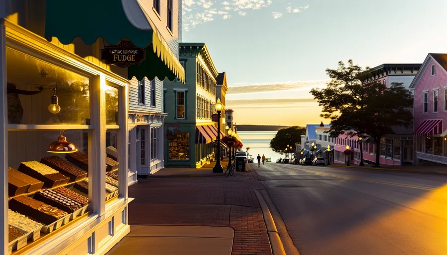 Mackinac Island fudge shops