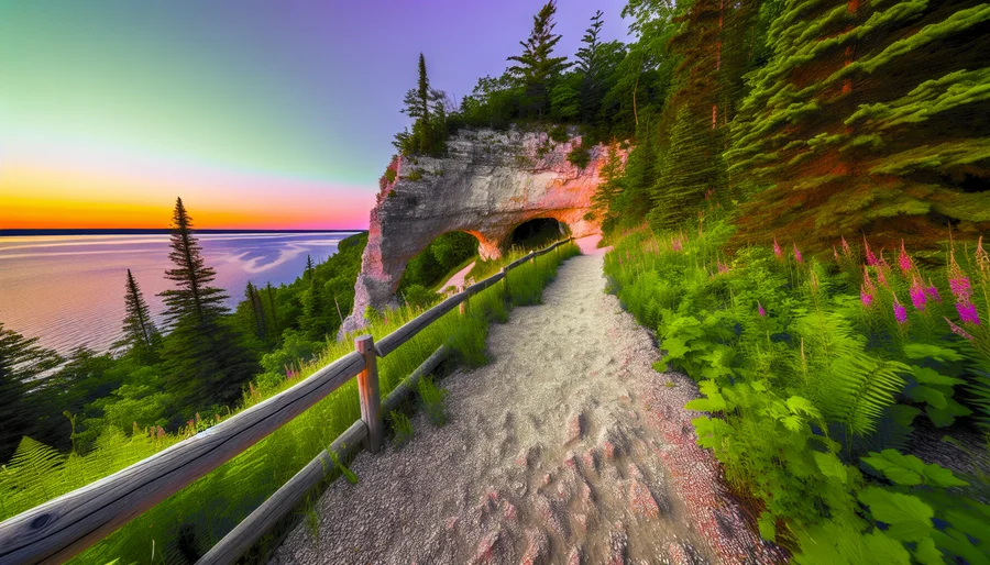 Mackinac Island hiking trails