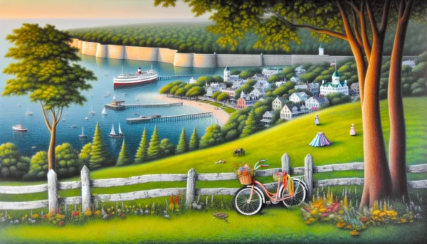 Mackinac Island with kids
