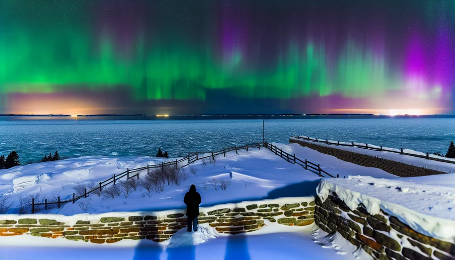 Northern Lights Mackinac Island