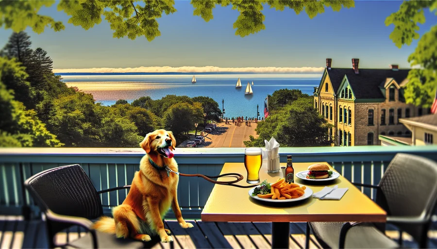 pet-friendly restaurants Mackinac Island