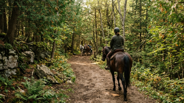 horseback riding Mackinac Island