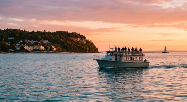 Mackinac Island sunset cruises