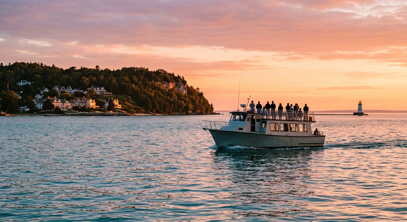Mackinac Island sunset cruises
