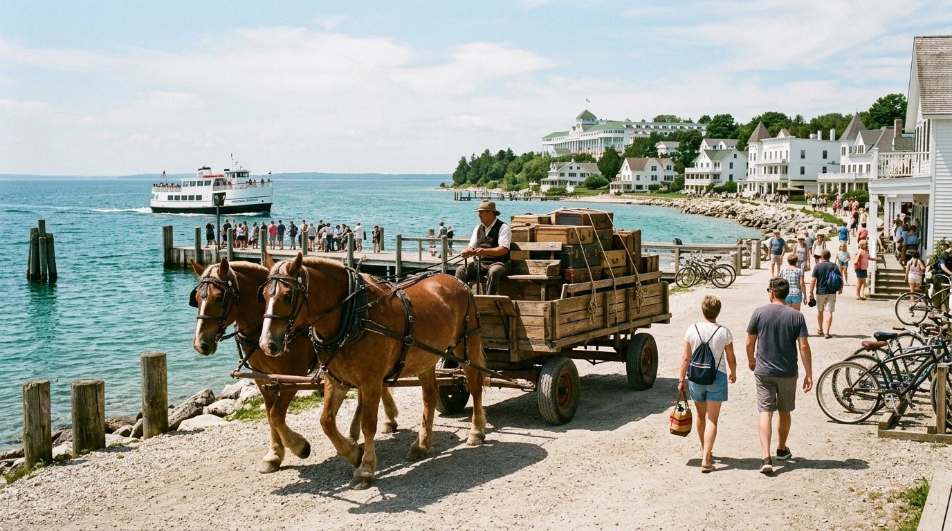 Visit Mackinac Island - How to Visit Mackinac Island Without a Car: A Complete Guide